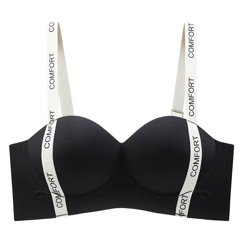 Seamless Wireless Bra (Black)